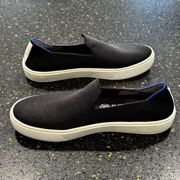 Rothy’s Original Slip On Sneakers. Black. Size 5.5 - Picture 7 of 10